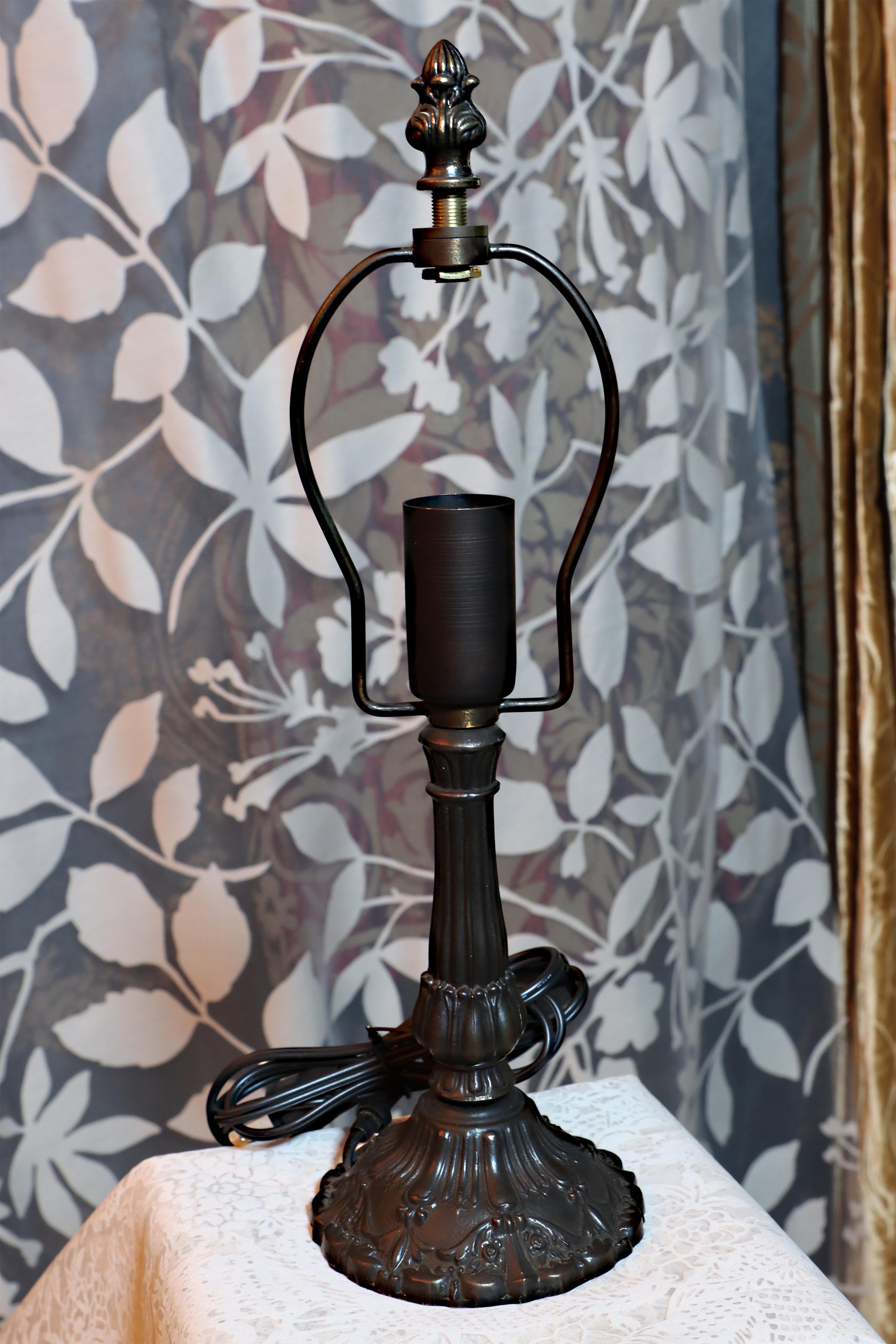 ランプベース アンティーク調 Ksシリーズ 限定1 | ステンドグラス材料