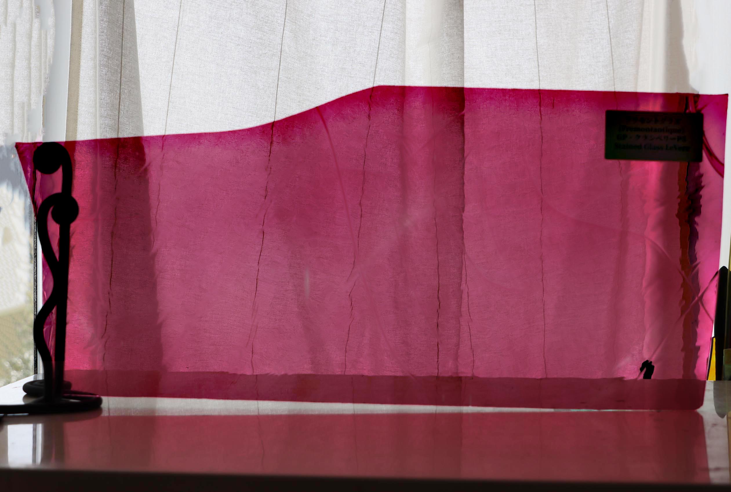 フリモントアンティークガラス P5｜最高級ゴールドピンク希少シート 57