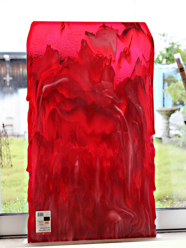 廃盤品・限定】天使ガブリエル ヴィンテージ ステンドグラス グラス