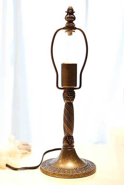 ランプベース KSL-10 ボルドー ｜ABアンティークブラス仕上げ